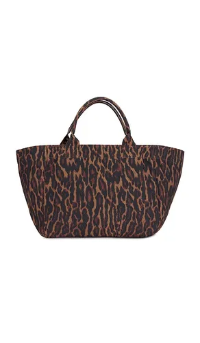 Xxl Easy Shopper Printed Gradient Leo Bag in Brown - Ganni - Modalova