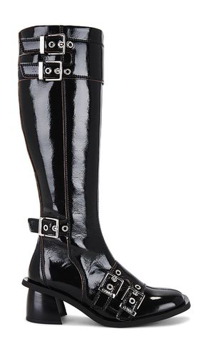 Buckle High Boot Naplack in . - size 36 (also in 38) - Ganni - Modalova