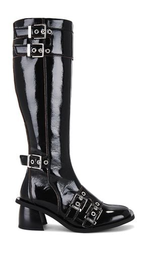 Buckle High Boot Naplack in . - size 37 (also in 38) - Ganni - Modalova