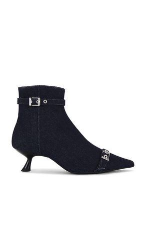 Eyelets Kitten Heel Boot in Navy. - size 36 (also in 37, 38, 39, 40, 41) - Ganni - Modalova