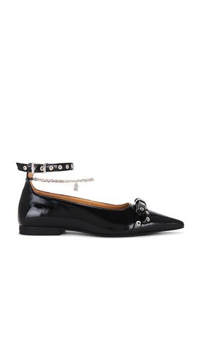 Eyelets Jewel Ballerina in . Size 37, 38, 39, 40 - Ganni - Modalova