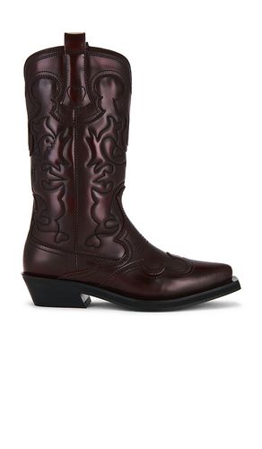 BOOT EMBROIDERED WESTERN in . Größe 36. Also in 41 - Ganni - Modalova
