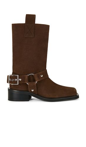 Mid Shaft Biker Boot in . Size 37. Also in 38, 39 - Ganni - Modalova