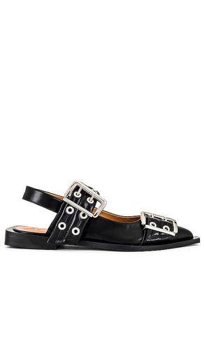 Buckle Flats in . - size 38 (also in 37, 39, 40, 41) - Ganni - Modalova