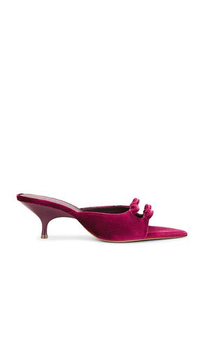 Blanche Heel in Burgundy. - size 10 (also in 11, 6.5, 7.5, 8, 8.5, 9, 9.5) - GIA BORGHINI - Modalova