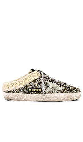 Superstar Sabot Shearling Sneaker in Metallic Gold. - size 36 (also in 37, 38, 39, 40) - Golden Goose - Modalova