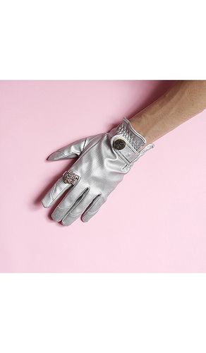 Small Gardening Glove in Metallic Silver. - size S (also in ) - Garden Glory - Modalova