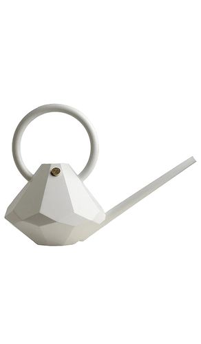 Small Diamond Watering Can in White - Garden Glory - Modalova