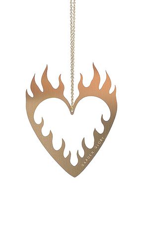 Flaming Heart Ornament in Metallic - Garden Glory - Modalova