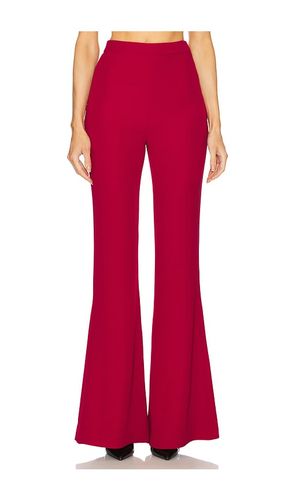 Classic Flared Trouser in Red. - size 0 (also in 2, 6) - Gaurav Gupta - Modalova