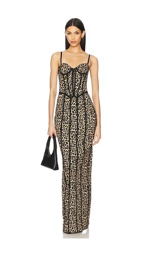 Bustier Maxi Dress in Tan. - size 40 (also in 42) - GIUSEPPE DI MORABITO - Modalova