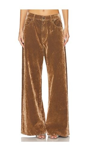 Velvet Trousers in Brown. - size 27 (also in 28) - GIUSEPPE DI MORABITO - Modalova