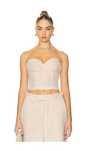 Sherpa Bustier in Beige. - size 36 (also in 38, 40, 42) - GIUSEPPE DI MORABITO - Modalova