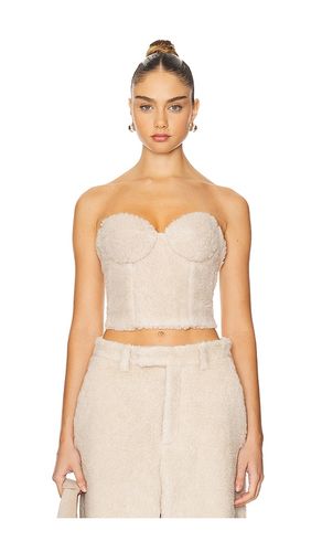 Sherpa Bustier in Beige. - size 36 (also in 38, 42) - GIUSEPPE DI MORABITO - Modalova