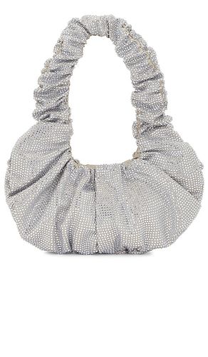 Rhinestone Shoulder Bag in Metallic Silver - GIUSEPPE DI MORABITO - Modalova