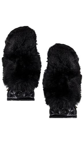 Hill Faux Fur Mittens in . - size 7 (also in 8) - Goldbergh - Modalova