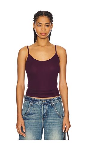 Ribbed Cami in Burgundy. - size M (also in S, XL, XS) - Goldie - Modalova