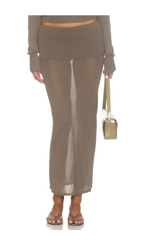 X REVOLVE Danni Skirt in . Size L. Also in M, S, XS - Geel - Modalova