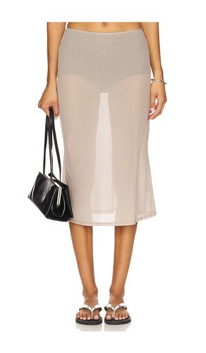 Brynn Skirt in Taupe. - size L (also in M, S, XS) - Geel - Modalova