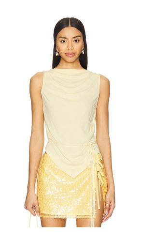 Portia Top in Yellow. - size L (also in M, XS) - Geel - Modalova