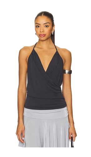 Julian Halter Top in Black. - size L (also in M, XS) - Geel - Modalova