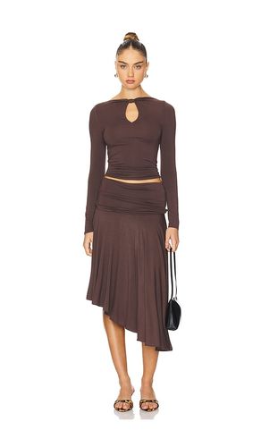 Sylvie Top in Brown. - size L (also in M, S, XS) - Geel - Modalova