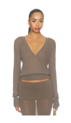 X REVOLVE Amanda Top in . Taglia M. Also in S, XS - Geel - Modalova