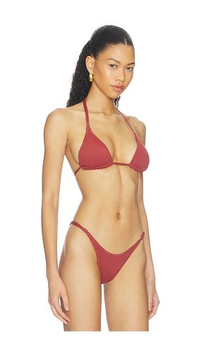 Triangle Bikini Top in Brown. - size L (also in M, S, XS) - Geel - Modalova