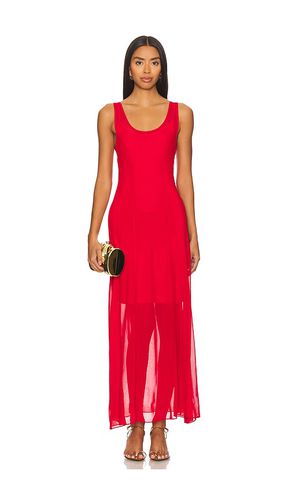 Messi Maxi Dress in Red. - size L (also in M, S, XS, XXS) - Gestuz - Modalova