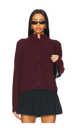 Alpha Short Cardigan in Burgundy. - size L (also in M, S, XL, XS) - Gestuz - Modalova