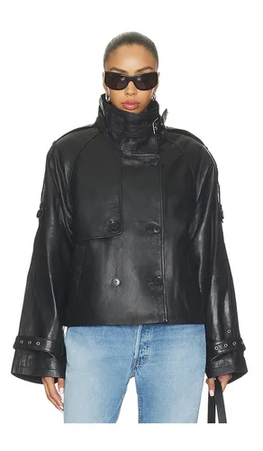 Avic Leather Jacket in . Size 32. Also in 36, 38 - Gestuz - Modalova