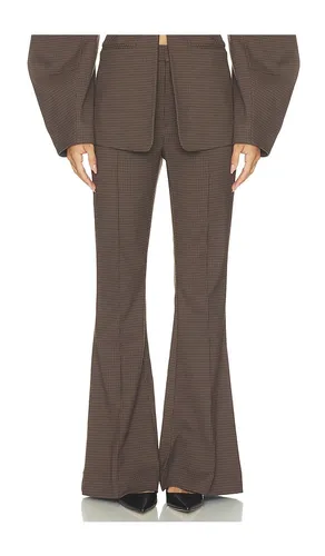 Lamia High Waist Pants in Brown. - size 34 (also in 36, 38, 40) - Gestuz - Modalova