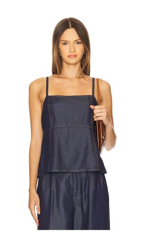 Nia Singlet Top in Blue. - size 34 (also in 36, 38, 40, 42) - Gestuz - Modalova