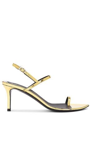 Sexy 90 Sandal in Metallic Gold. - size 36 (also in 36.5) - Giuseppe Zanotti - Modalova