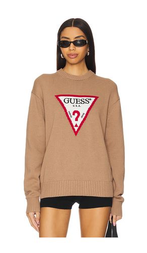 Big Triangle Sweater in . Size M, XL/1X - Guess Jeans - Modalova