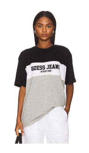 Horizontal Stripe Tee in Grey. - size L (also in M, S, XL/1X, XS) - Guess Jeans - Modalova