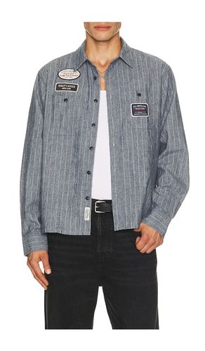 Boxy Workwear Shirt in . Taglia L. Also in M, XL/1X - Guess Jeans - Modalova