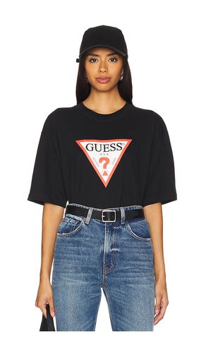 Iconic Tee in Black. - size L (also in M, XL/1X) - Guess Jeans - Modalova