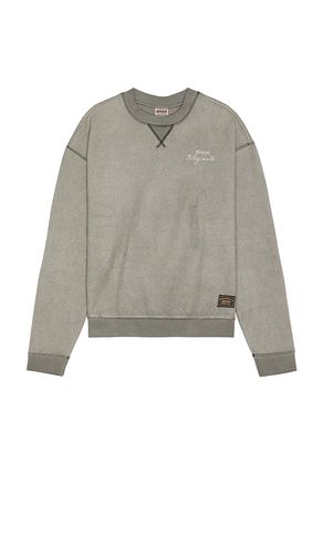 Reversed Fleece Crewneck Sweater in Grey. - size L (also in M, S, XL/1X) - Guess Originals - Modalova