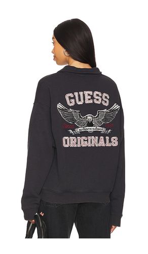 Washed Half Zip Sweatshirt in . Size M, XL/1X - Guess Originals - Modalova