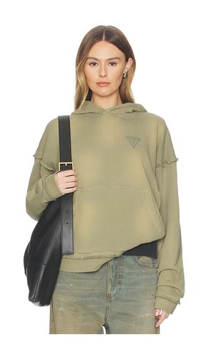 Small Triangle Logo Boxy Hoodie in . Size L. Also in S - Guess Originals - Modalova