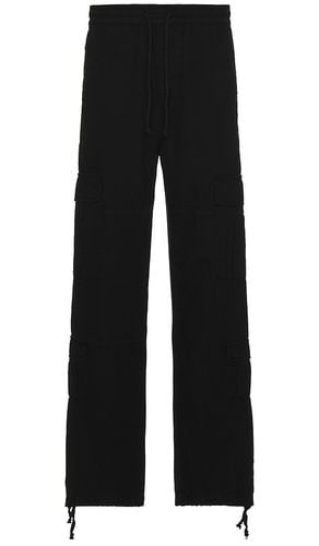 Elastic Cargo Pant in Black. - size L (also in M, S) - Guess Originals - Modalova