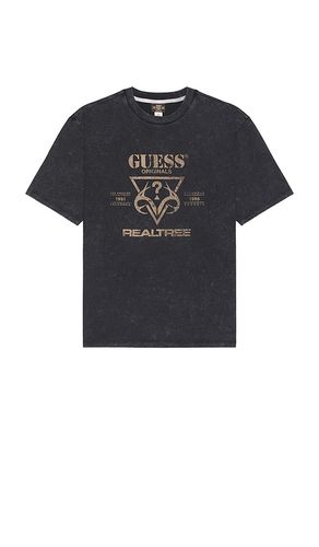 Realtree Logo Tee in Black. - size L (also in S) - Guess Originals - Modalova