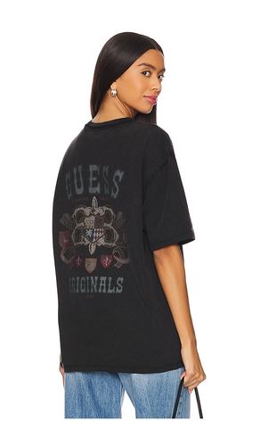Varsity Graphic Tee in Black. - size L (also in M, S) - Guess Originals - Modalova