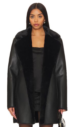 Abrigo reversible de piel sintética megan en color talla S en - Black. Talla S (también en XL) - Generation Love - Modalova