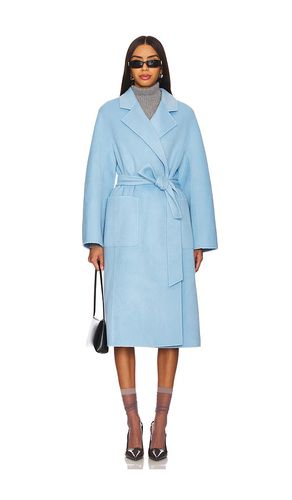 Grayson Wool Coat in Blue. - size L (also in M, S) - Generation Love - Modalova