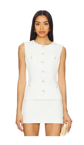 Susanna Crepe Vest in Ivory. - size M (also in S, XS) - Generation Love - Modalova