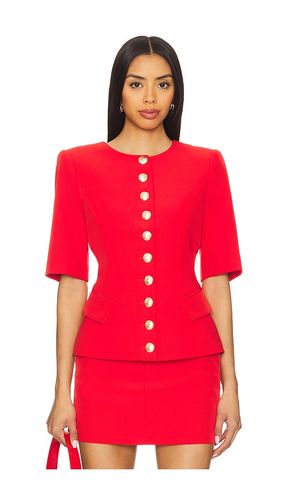Adriana Crepe Jacket in Red. - size M (also in S, XS) - Generation Love - Modalova