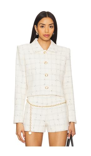 Patricia Tweed Jacket in Ivory. - size L (also in M, XL) - Generation Love - Modalova