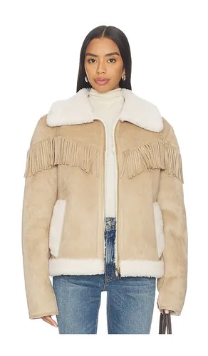 Inez Vegan Faux Shearling Jacket in . - size L (also in M, S, XL, XS) - Generation Love - Modalova